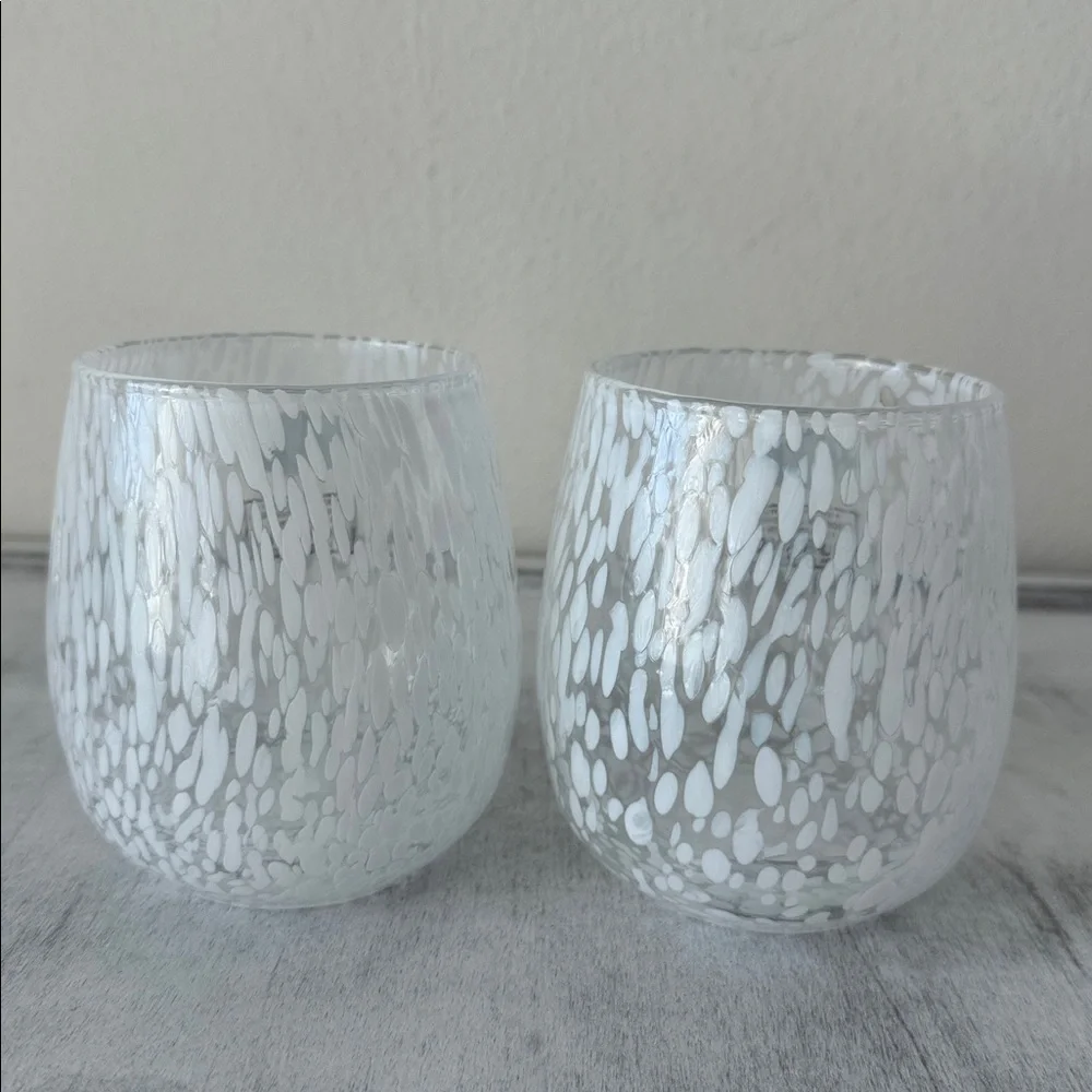 Murano set white
